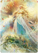 Galadriel, Light of Valinor Art Card [The Lord of the Rings: Tales of Middle-earth Art Series] - Destination Retro