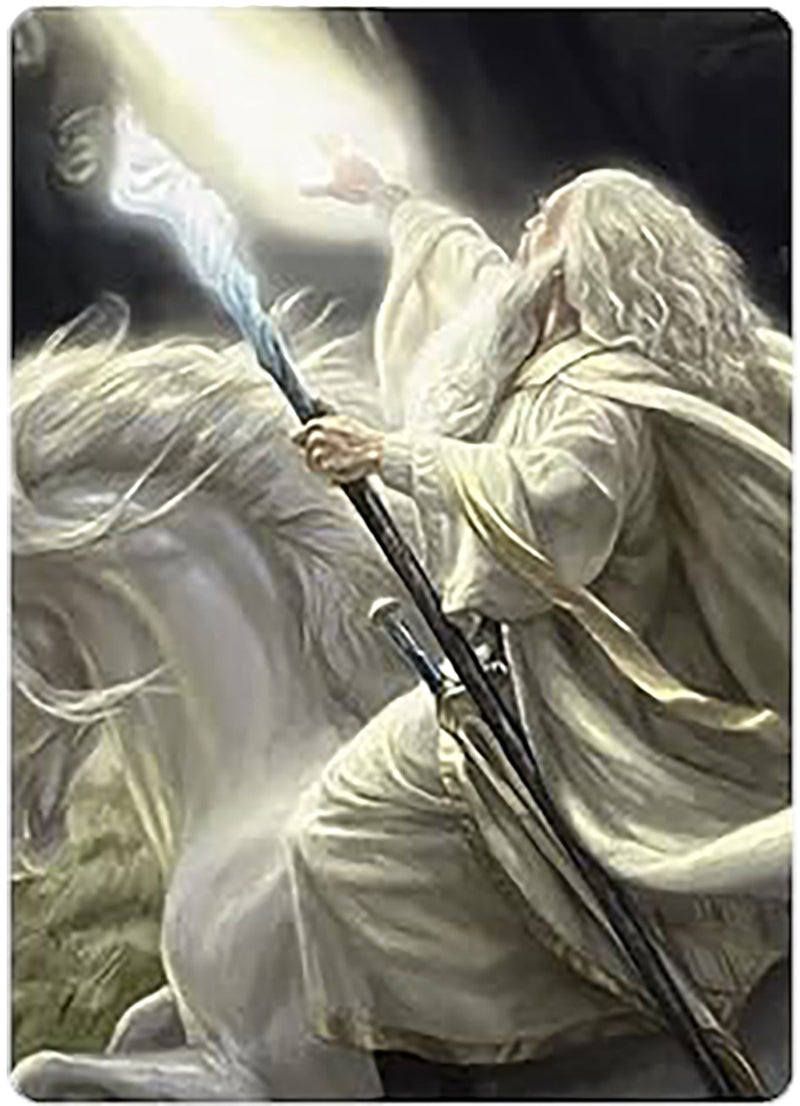 Gandalf of the Secret Fire Art Card [The Lord of the Rings: Tales of Middle-earth Art Series] - Destination Retro
