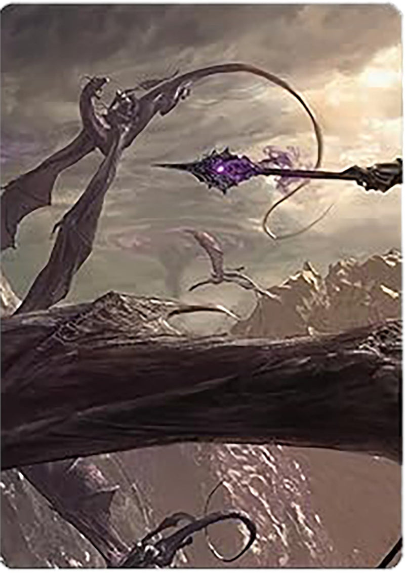 Nazgul Battle-Mace Art Card [The Lord of the Rings: Tales of Middle-earth Art Series] - Destination Retro