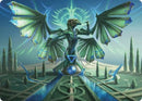 Tanazir Quandrix Art Card [Strixhaven: School of Mages Art Series] - Destination Retro