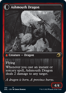 Smoldering Egg // Ashmouth Dragon [Innistrad: Double Feature] - Destination Retro