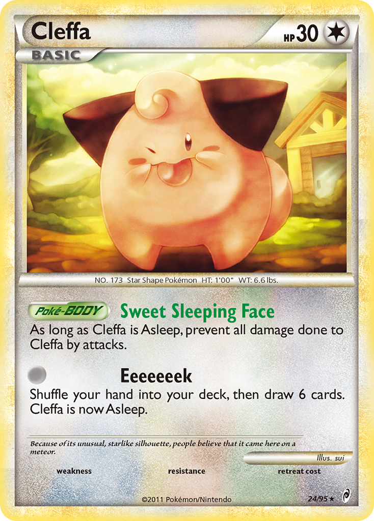 Cleffa (24/95) [Call of Legends] - Destination Retro