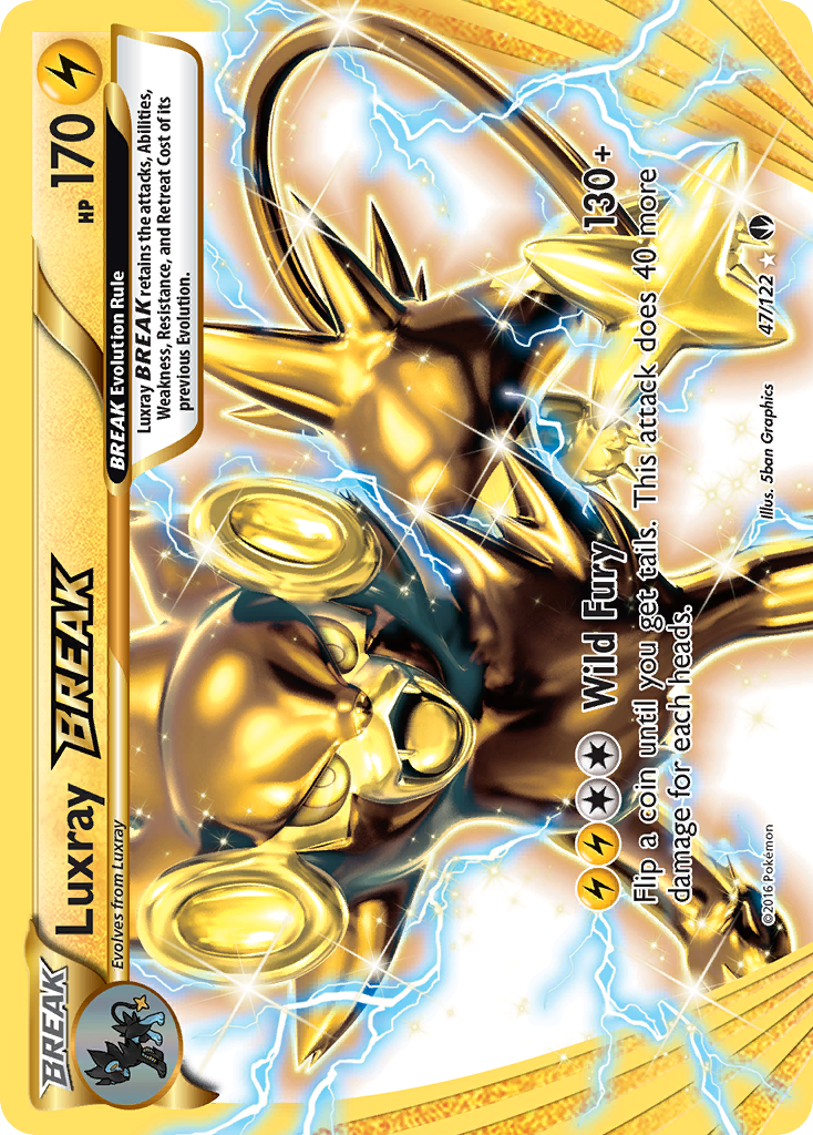Luxray BREAK (47/122) [XY: BREAKpoint] - Destination Retro