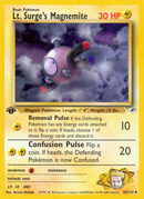 Lt. Surge's Magnemite (50/132) [Gym Heroes 1st Edition] - Destination Retro