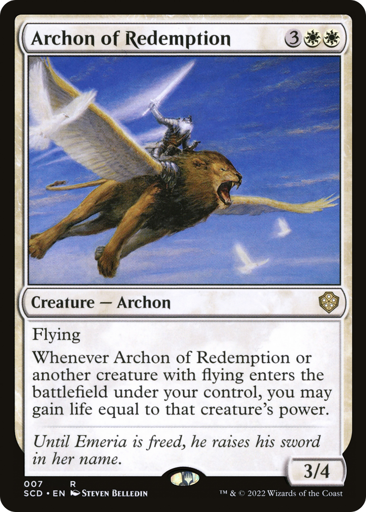 Archon of Redemption [Starter Commander Decks] - Destination Retro