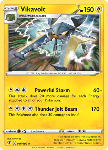 Vikavolt (66/192) [Sword & Shield: Rebel Clash] - Destination Retro