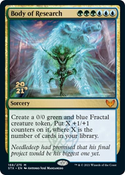 Body of Research [Strixhaven: School of Mages Prerelease Promos] - Destination Retro