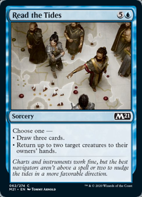 Read the Tides [Core Set 2021] - Destination Retro