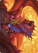 Niv-Mizzet, Guildpact Art Card (44/49) [Murders at Karlov Manor Art Series] - Destination Retro