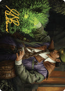 Hedge Whisperer Art Card (Gold-Stamped Signature) [Murders at Karlov Manor Art Series] - Destination Retro