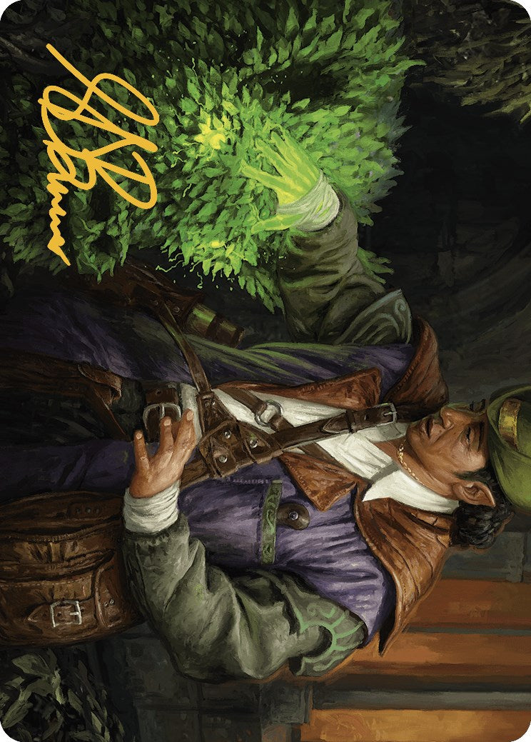 Hedge Whisperer Art Card (Gold-Stamped Signature) [Murders at Karlov Manor Art Series] - Destination Retro