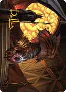 Niv-Mizzet, Guildpact Art Card (21/49) (Gold-Stamped Signature) [Murders at Karlov Manor Art Series] - Destination Retro