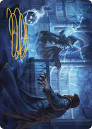 Intrude on the Mind Art Card (Gold-Stamped Signature) [Murders at Karlov Manor Art Series] - Destination Retro
