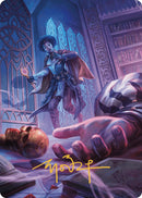 Deadly Complication Art Card (Gold-Stamped Signature) [Murders at Karlov Manor Art Series] - Destination Retro