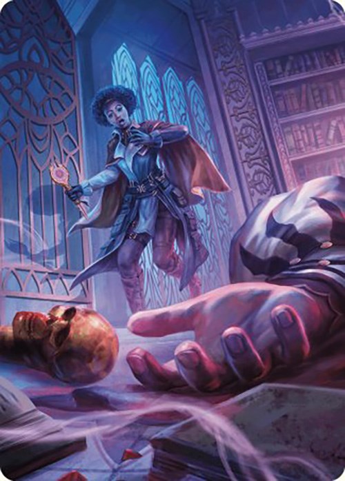 Deadly Complication Art Card [Murders at Karlov Manor Art Series] - Destination Retro