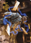 Case File Auditor Art Card (Gold-Stamped Signature) [Murders at Karlov Manor Art Series] - Destination Retro