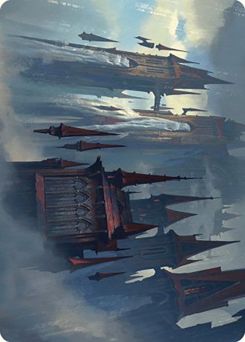 Thundering Falls Art Card [Murders at Karlov Manor Art Series] - Destination Retro