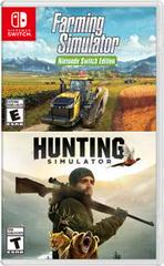 Farming Simulator & Hunting Simulator Bundle - Nintendo Switch - Destination Retro