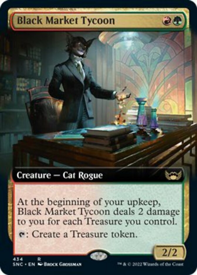 Black Market Tycoon (Extended Art) [Streets of New Capenna] - Destination Retro