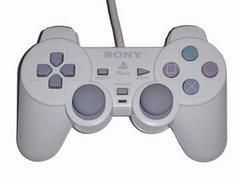 White Dual Shock Controller - Playstation - Destination Retro