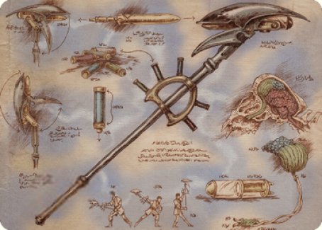 Staff of Domination Art Card [The Brothers' War Art Series] - Destination Retro