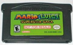 Mario and Luigi Superstar Saga [Not for Resale] - GameBoy Advance - Destination Retro