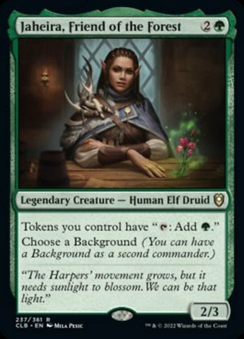 Jaheira, Friend of the Forest [Commander Legends: Battle for Baldur's Gate] - Destination Retro
