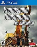 Professional Construction The Simulation - Playstation 4 - Destination Retro