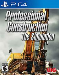 Professional Construction The Simulation - Playstation 4 - Destination Retro