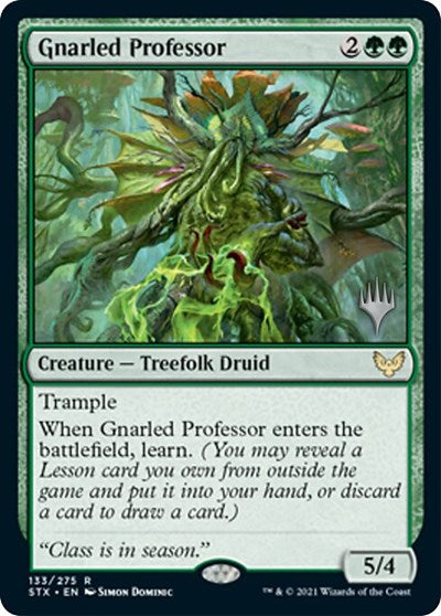 Gnarled Professor (Promo Pack) [Strixhaven: School of Mages Promos] - Destination Retro