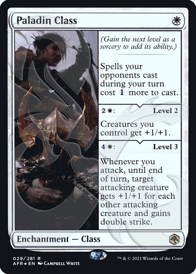 Paladin Class (Ampersand Promo) [Dungeons & Dragons: Adventures in the Forgotten Realms Promos] - Destination Retro