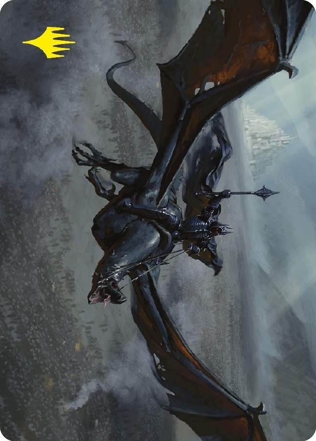 Lord of the Nazgul Art Card (Gold-Stamped Signature) [The Lord of the Rings: Tales of Middle-earth Art Series] - Destination Retro