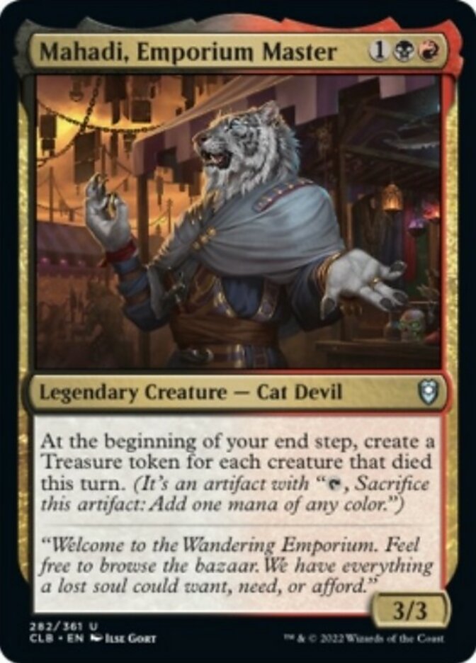 Mahadi, Emporium Master [Commander Legends: Battle for Baldur's Gate] - Destination Retro