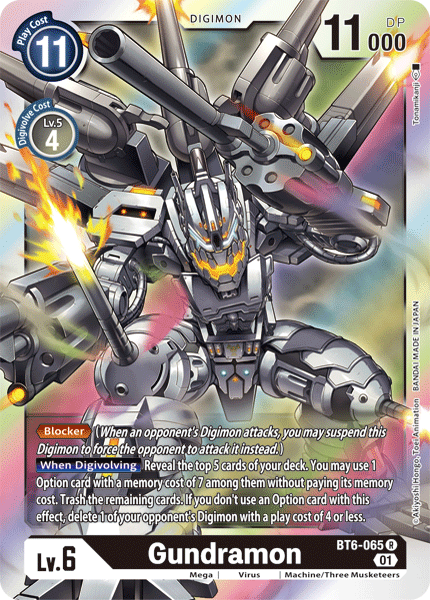 Gundramon [BT6-065] [Double Diamond] - Destination Retro