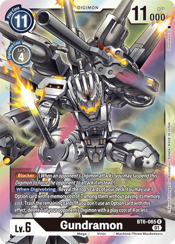 Gundramon [BT6-065] [Double Diamond] - Destination Retro