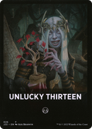 Unlucky Thirteen Theme Card [Jumpstart 2022 Front Cards] - Destination Retro