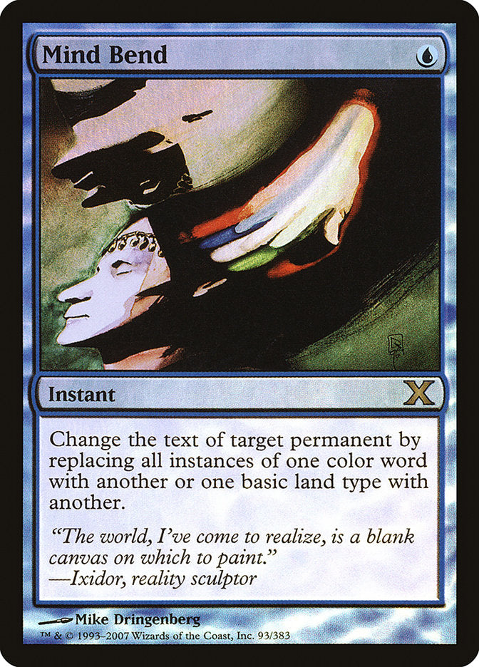 Mind Bend (Premium Foil) [Tenth Edition] - Destination Retro