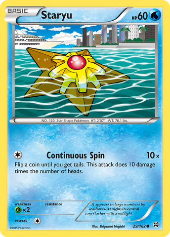 Staryu (29/162) [XY: BREAKthrough] - Destination Retro