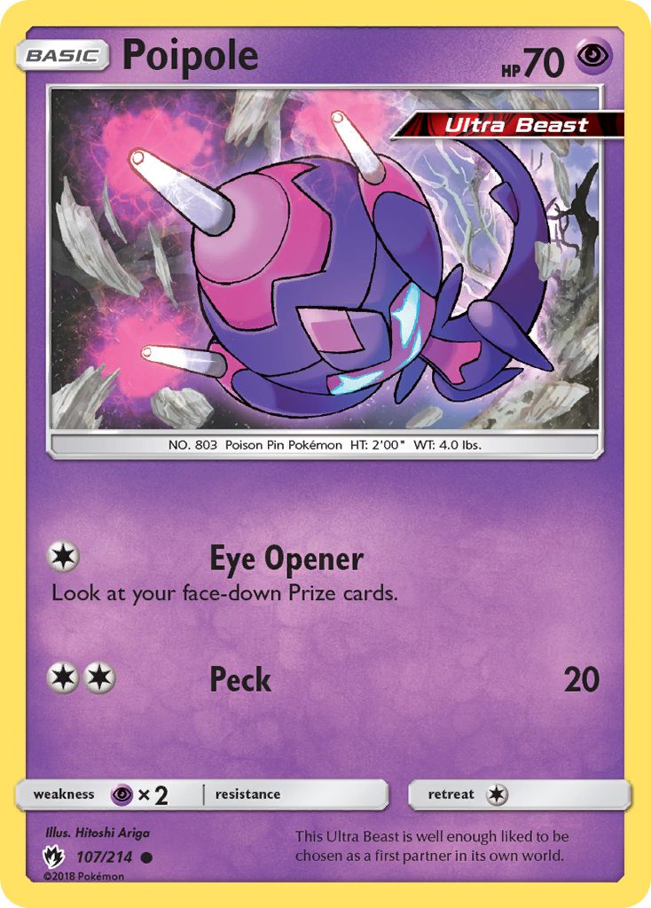 Poipole (107/214) [Sun & Moon: Lost Thunder] - Destination Retro
