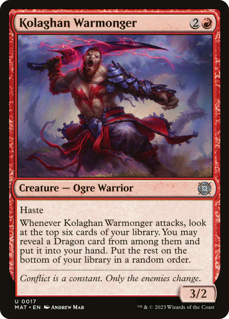 Kolaghan Warmonger [March of the Machine: The Aftermath] - Destination Retro