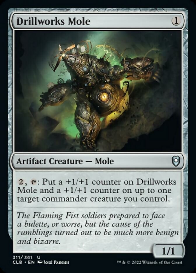 Drillworks Mole [Commander Legends: Battle for Baldur's Gate] - Destination Retro