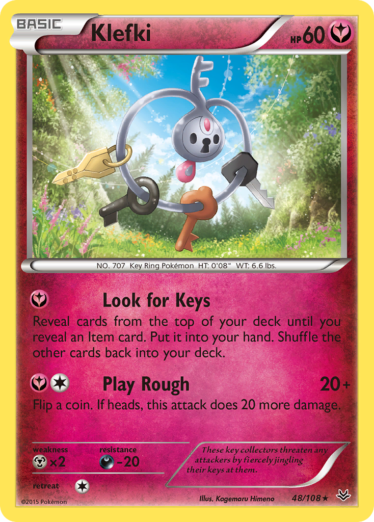 Klefki (48/108) [XY: Roaring Skies] - Destination Retro