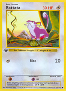 Rattata (61/102) [Base Set 1st Edition] - Destination Retro