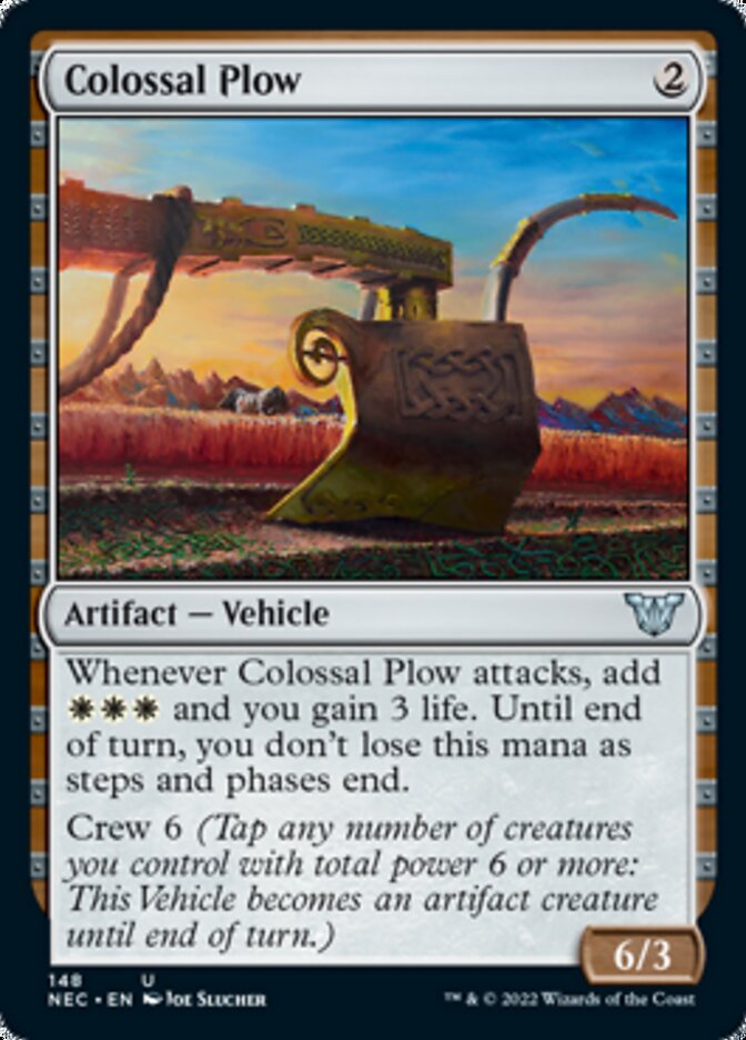Colossal Plow [Kamigawa: Neon Dynasty Commander] - Destination Retro