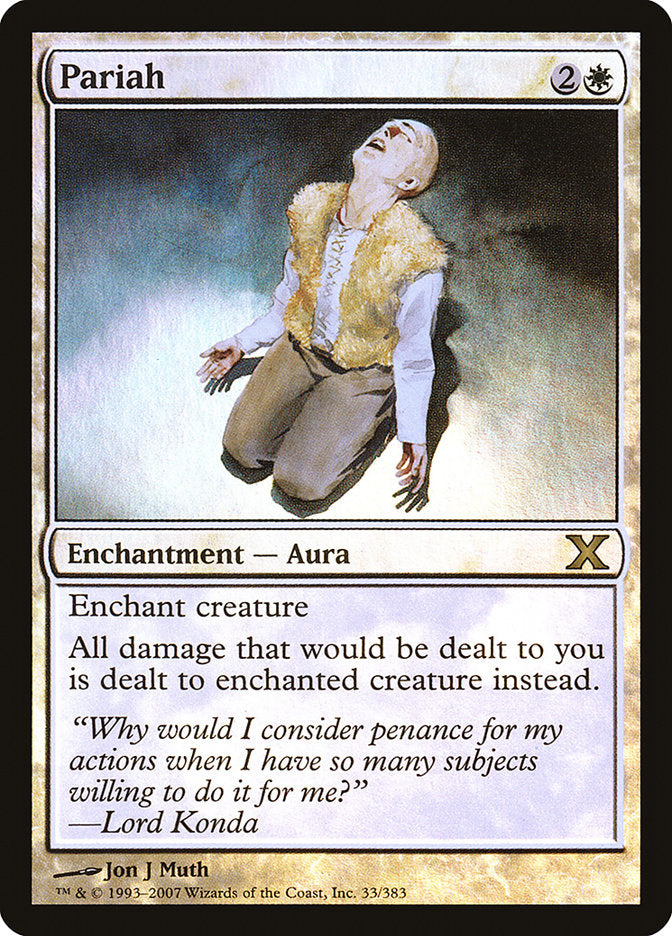 Pariah (Premium Foil) [Tenth Edition] - Destination Retro