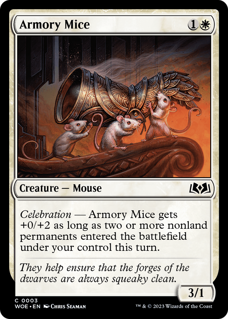 Armory Mice [Wilds of Eldraine] - Destination Retro