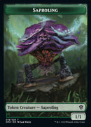 Saproling // Kobolds of Kher Keep Double-sided Token [Dominaria United Tokens] - Destination Retro