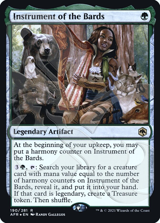 Instrument of the Bards (Ampersand Promo) [Dungeons & Dragons: Adventures in the Forgotten Realms Promos] - Destination Retro
