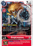 GrapLeomon [BT11-014] [Dimensional Phase Pre-Release Promos] - Destination Retro