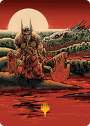 Fynn, the Fangbearer Art Card (Gold-Stamped Signature) [March of the Machine Art Series] - Destination Retro